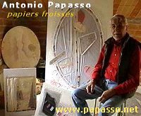 Sito ufficiale del Maestro Antonio Papasso, papiers froissés