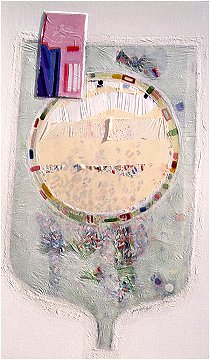 L'Orto del Poeta, Anno 1998, cm 180x120