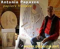 Antonio Papasso Artista Contemporaneo - il/the papier froissé